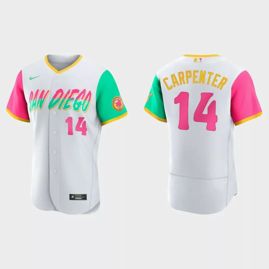 Matt Carpenter San Diego Padres City Connect Authentic Jersey – White