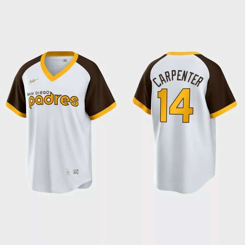 Matt Carpenter San Diego Padres Cooperstown Collection Home Jersey – White