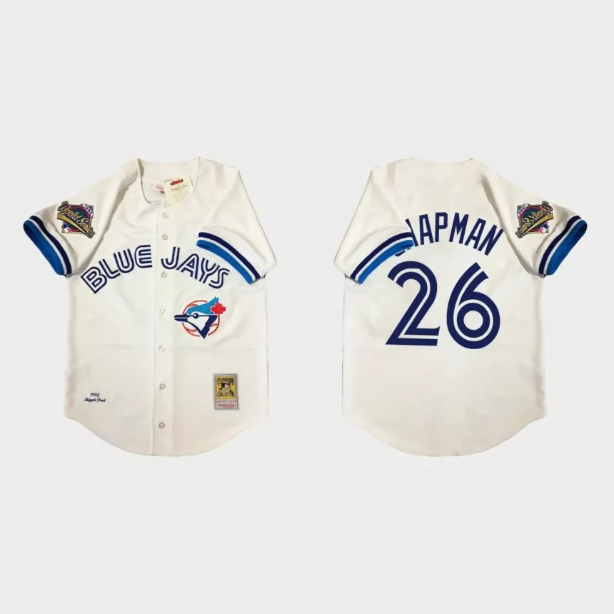 Matt Chapman Toronto Blue Jays 1992 Authentic Jersey – White