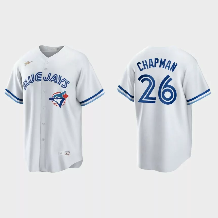 Matt Chapman Toronto Blue Jays Cooperstown Collection Jersey – White