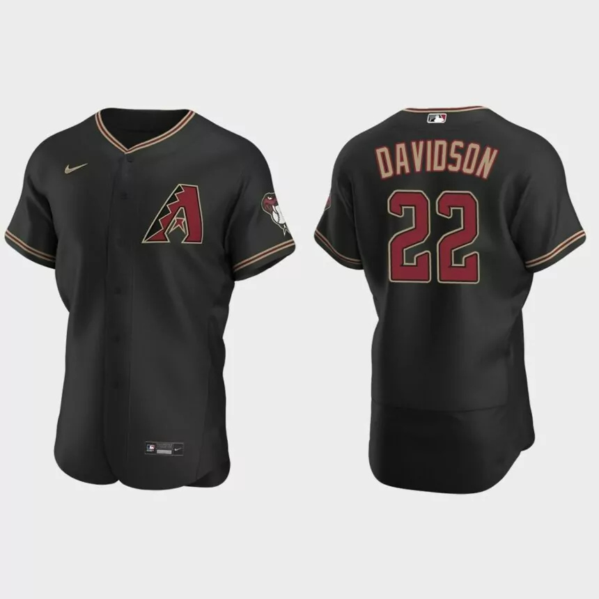 Matt Davidson Arizona Diamondbacks Authentic Alternate Jersey – Black.jpg