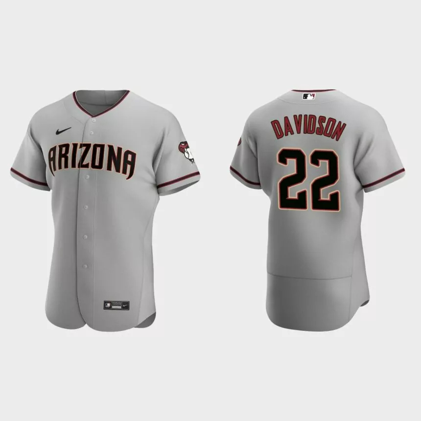 Matt Davidson Arizona Diamondbacks Authentic Road Jersey – Gray.jpg