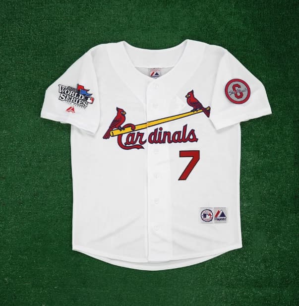 Matt Holliday 2013 St. Louis Cardinals World Series White Home Men's Jersey