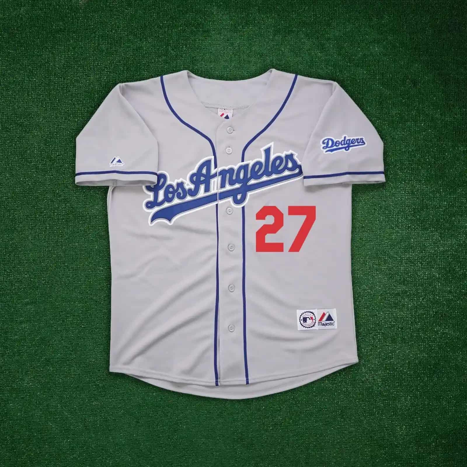 Matt Kemp 2006 Los Angeles Dodgers Men's Grey Road Throwback Jersey