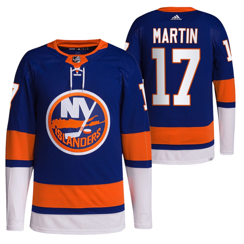 Matt Martin New York Islanders Royal Home Primegreen Authentic Pro Jersey