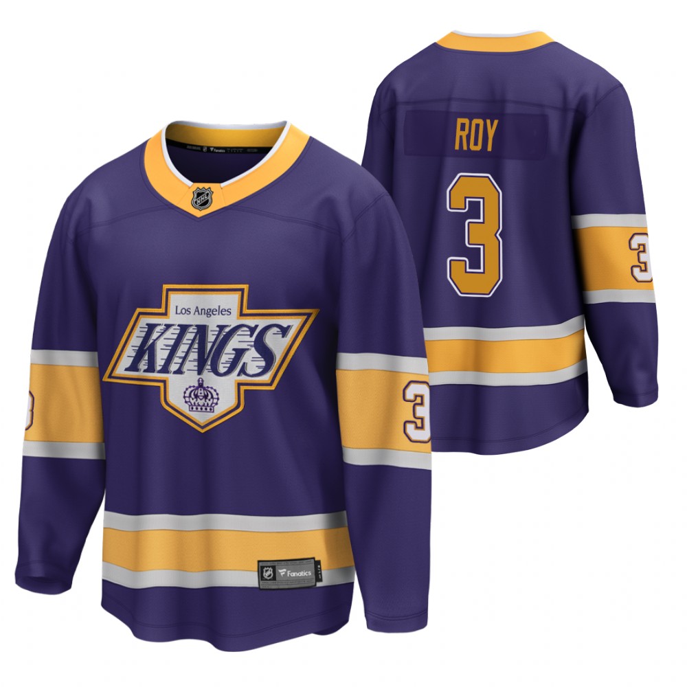 Matt Roy Los Angeles Kings 2021 Reverse Retro Purple Jersey Breakaway Player