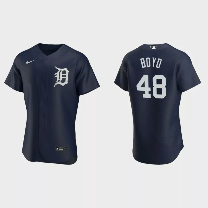 Matthew Boyd Detroit Tigers Authentic Alternate Jersey – Navy.jpg