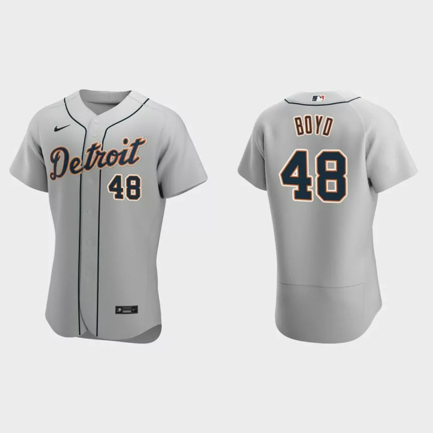 Matthew Boyd Detroit Tigers Authentic Road Jersey – Gray.jpg