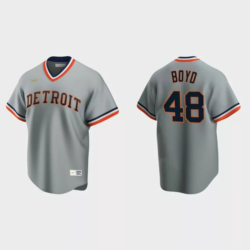Matthew Boyd Detroit Tigers Cooperstown Collection Road Jersey – Gray.jpg
