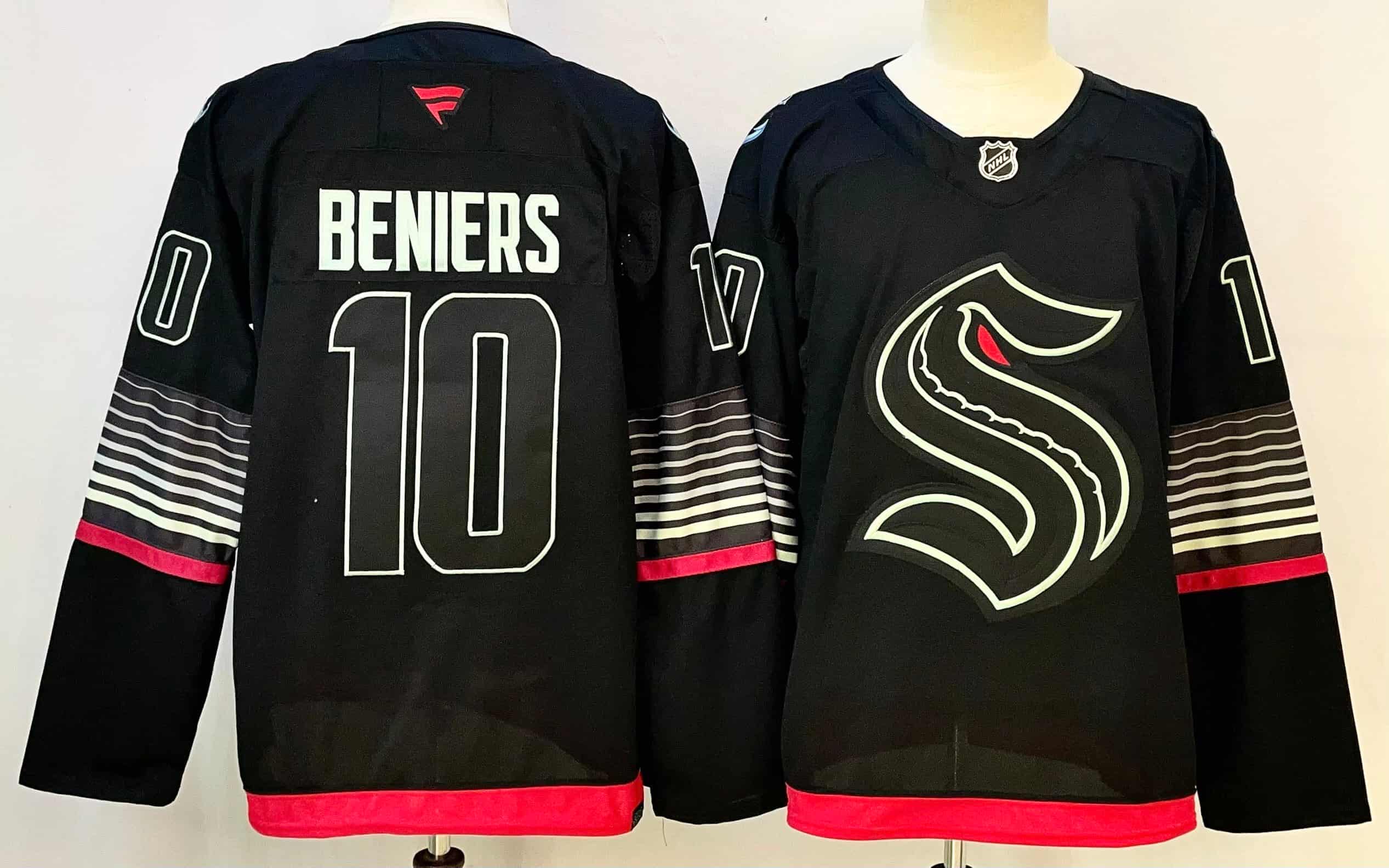 Matty Beniers Seattle Kraken Fanatics Premier Breakaway Player Jersey