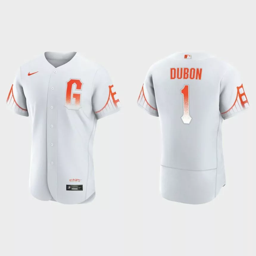 Mauricio Dubon San Francisco Giants 2021 City Connect Authentic Jersey – White