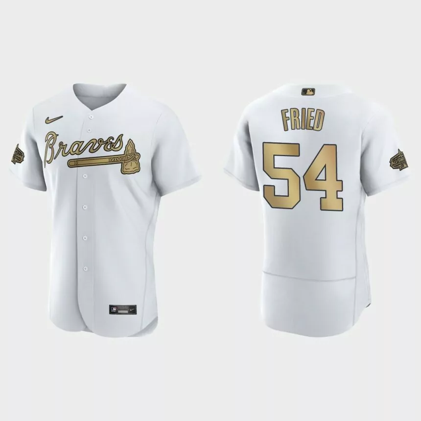 Max Fried Atlanta Braves 2022 MLB All-Star Game Authentic Jersey – White