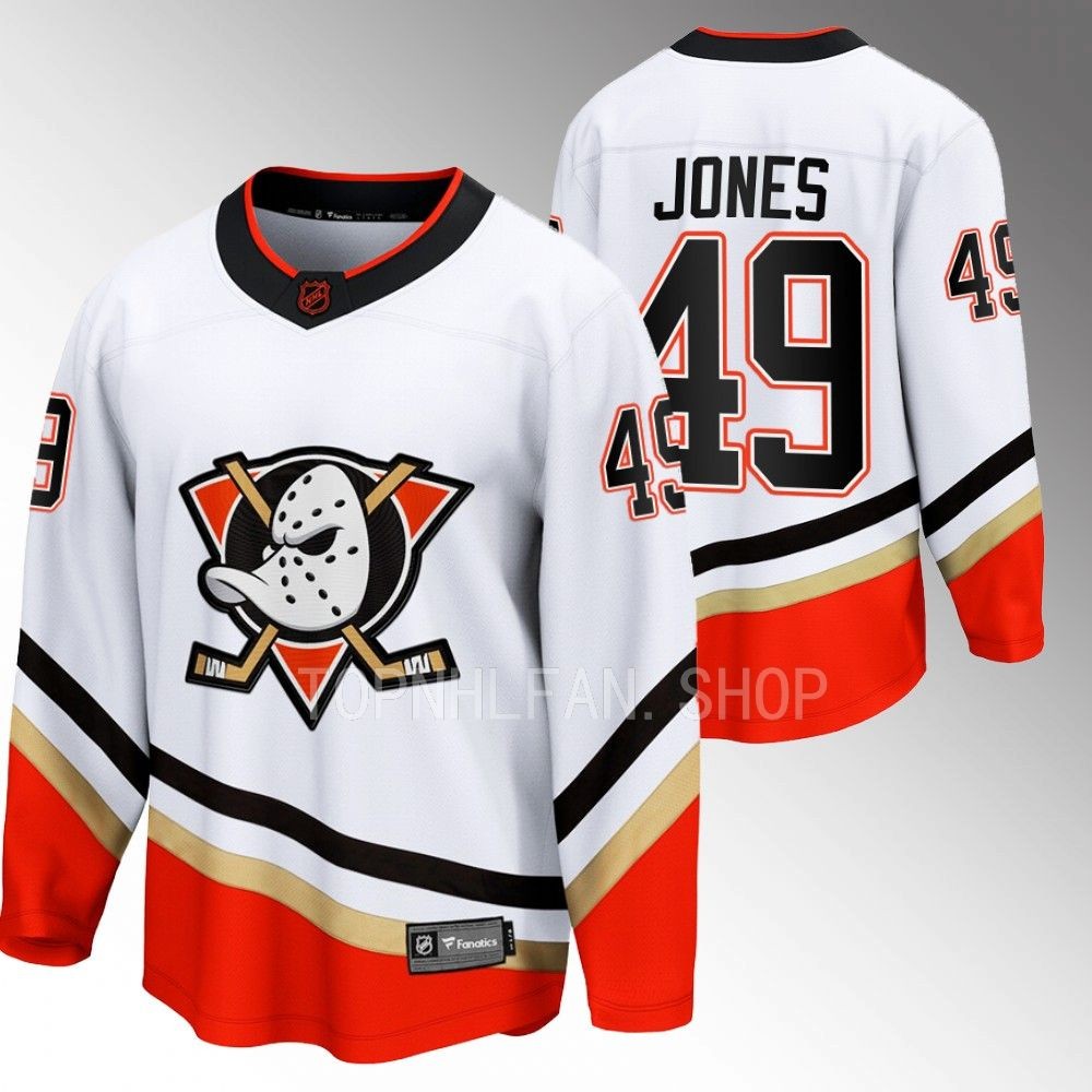 Max Jones Anaheim Ducks Jersey Special Edition 2.0 White 2022 Breakaway