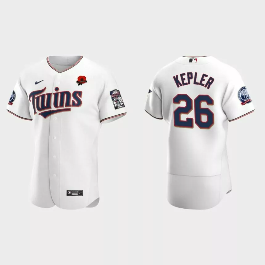 Max Kepler Minnesota Twins 2021 Memorial Day Authentic Jersey – White