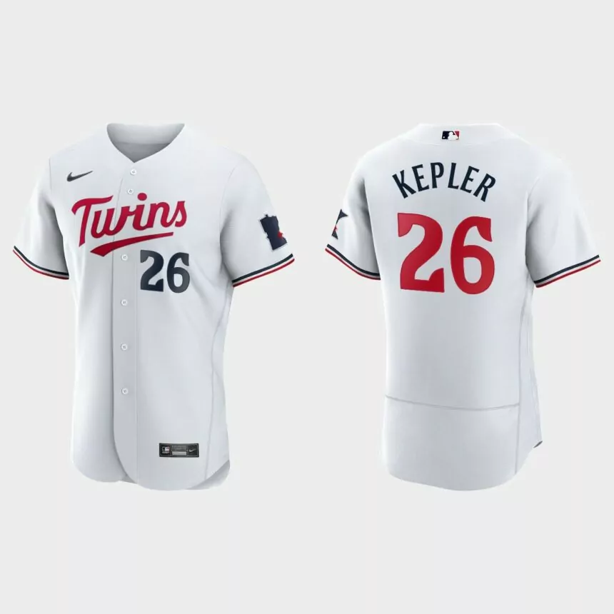Max Kepler Minnesota Twins 2023 Authentic Jersey – White