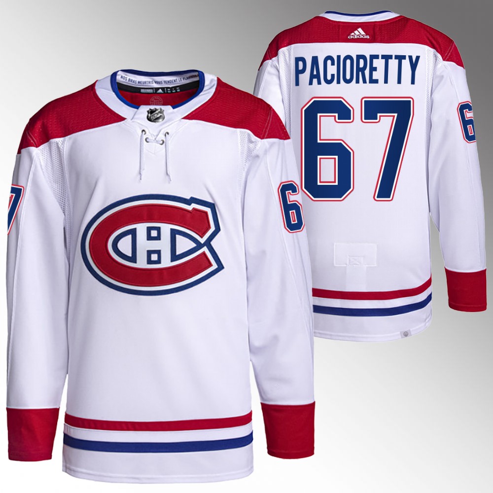 Max Pacioretty Carolina Hurricanes White Authentic Pro Away PrimeGreen Jersey