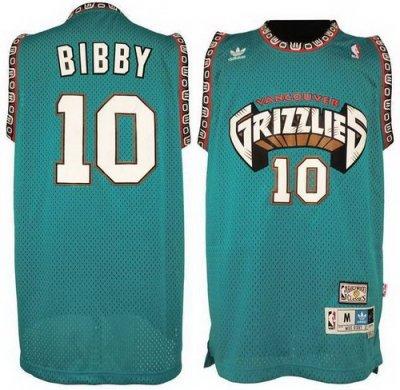 Memphis Grizzlies #10 Mike Bibby Hardwood Classics Swingman Jerseys