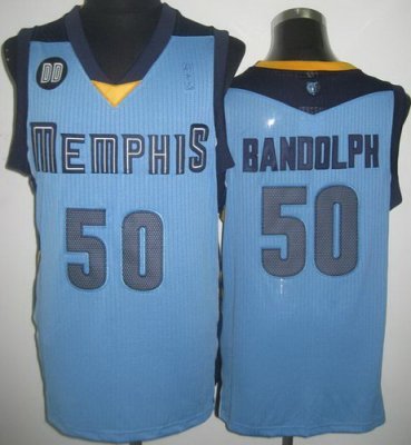 Memphis Grizzlies 50 Zach Randolph Light Blue Revolution 30 NBA Jerseys
