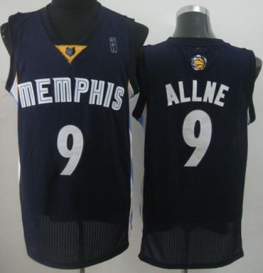Memphis Grizzlies 9 Tony Allen Dark Blue Revolution 30 NBA Basketball Jerseys