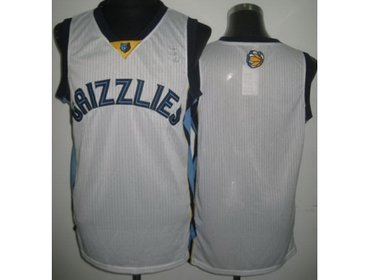 Memphis Grizzlies Blank White Revolution 30 NBA Jerseys