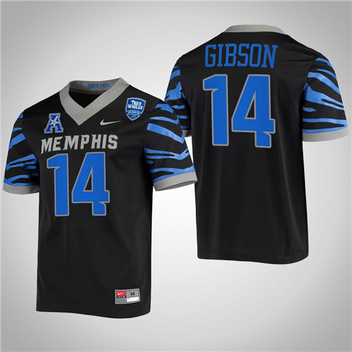 Memphis Tigers 14 Antonio Gibson NFL Alumni College Football Jersey Black
