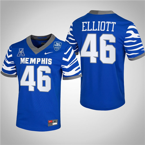 Memphis Tigers 46 Jake Elliott NFL Alumni College Football Jersey Royal
