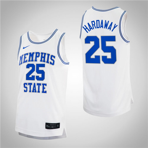 Memphis Tigers Anfernee Hardaway Alumni Basketball Retro Jersey White