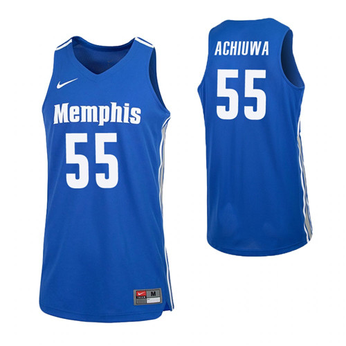 Memphis Tigers Precious Achiuwa College Basketball Replica Jersey Royal