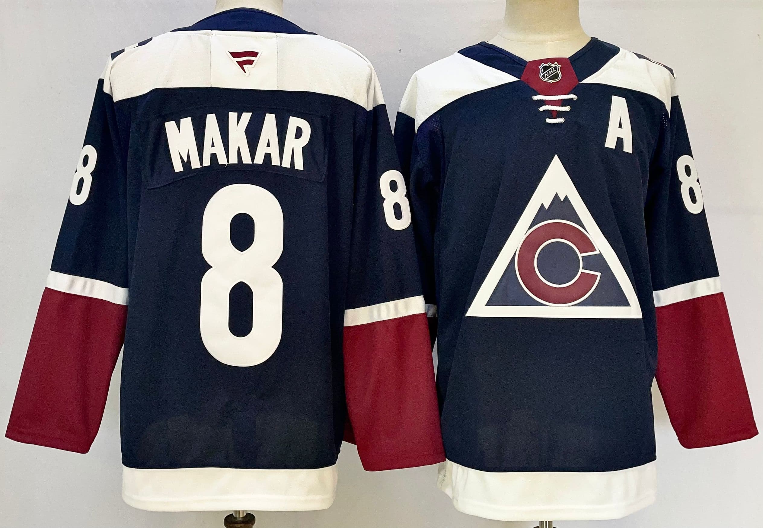 Men's   Colorado Avalanche #8 Cale Makar