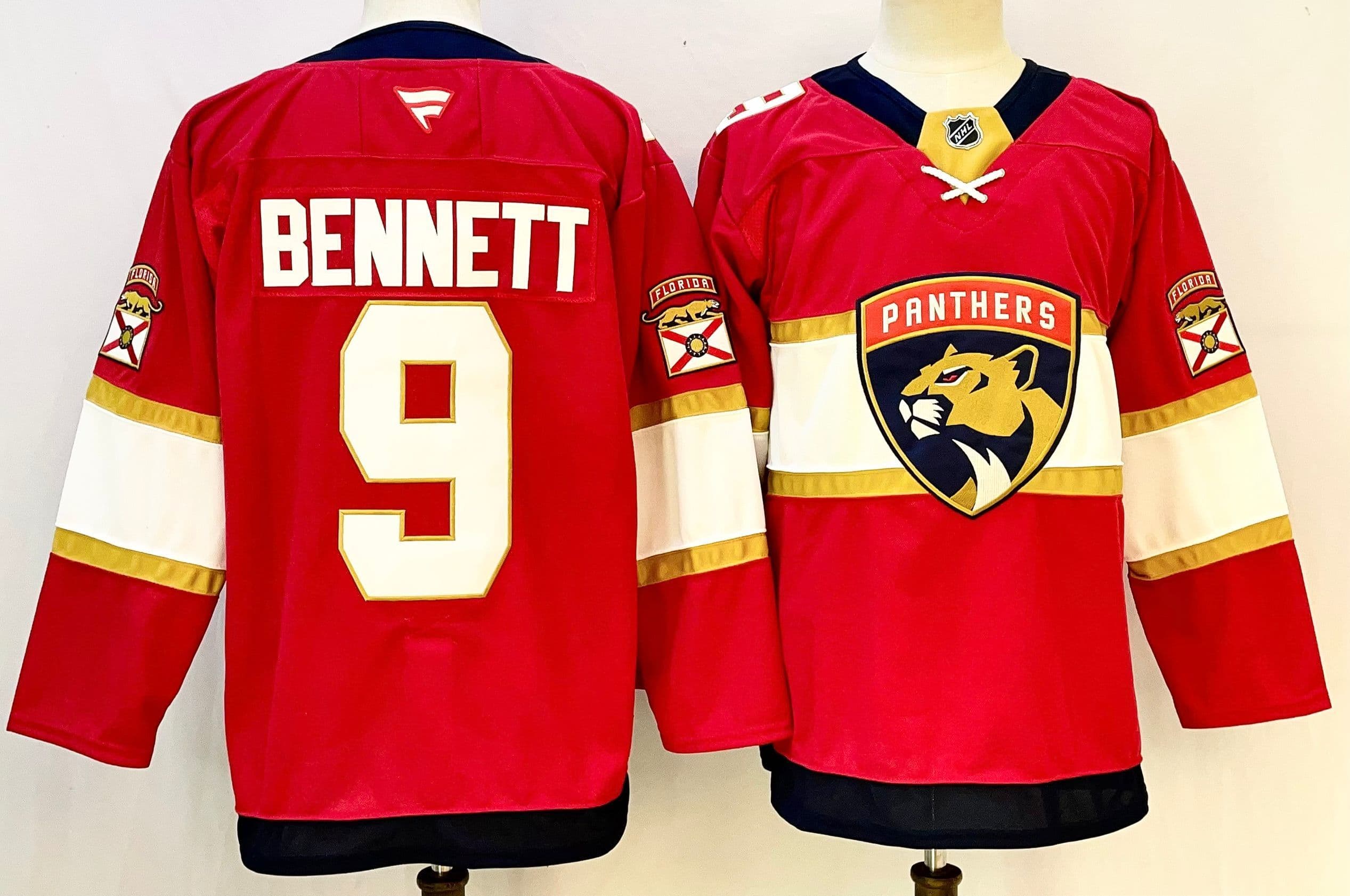 Men's   Florida Panthers   Jersey - All Stitched Sam Bennett 9