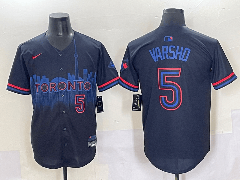 Men's #5 Daulton Varsho Toronto Blue Jays    Elite Alternate Jersey