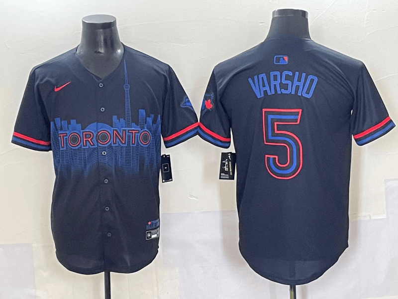Men's #5 Daulton Varsho Toronto Blue Jays  l Elite Alternate Jersey