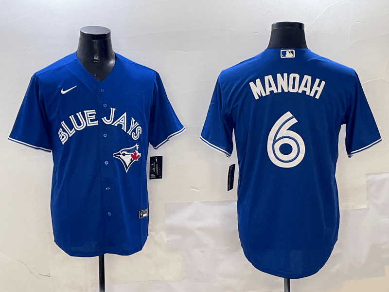 Men's #6 Alek Manoah Toronto Blue Jays   Elite Alternate Jersey