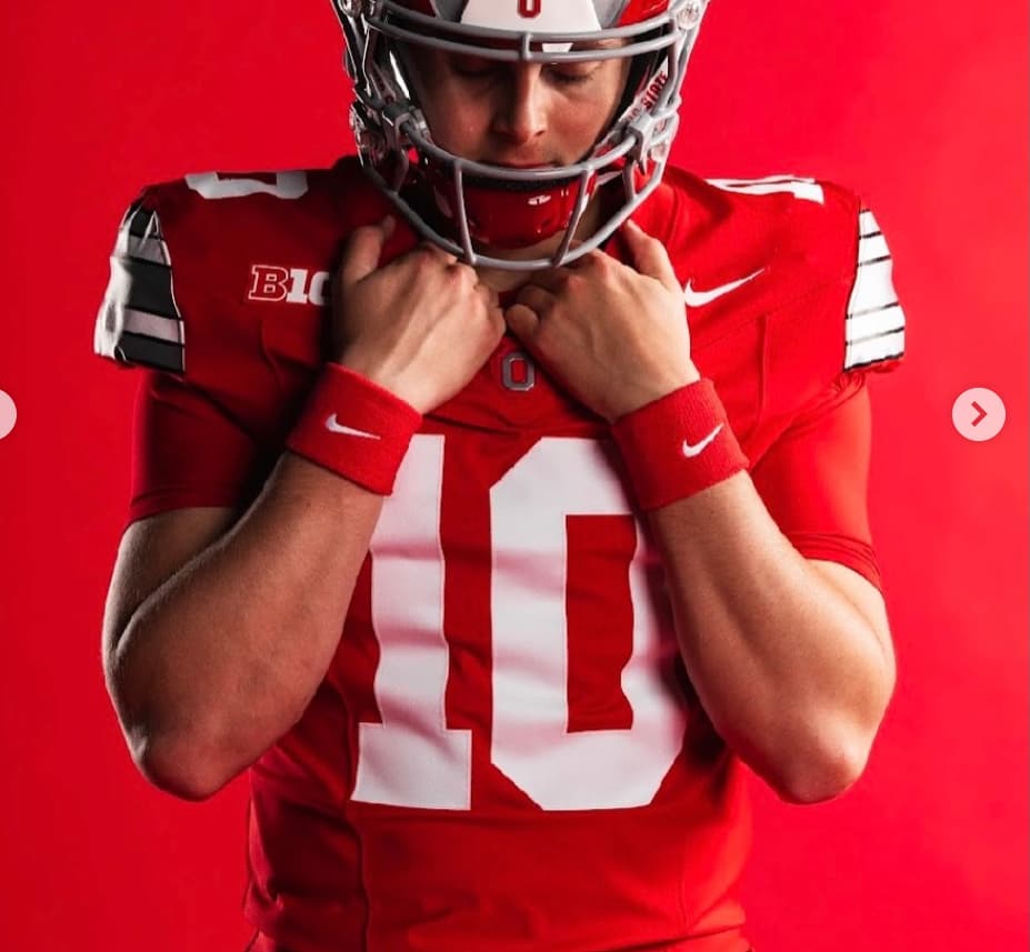 Men's  Custom Ohio State Buckeyes 2026 Tunnel Vision Vapor Limited Jersey -  All Stitched