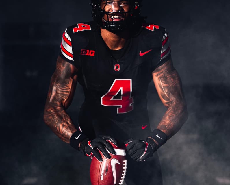 Men's  Custom Ohio State Buckeyes 2026 Tunnel Vision Vapor Limited Jersey - All Stitched