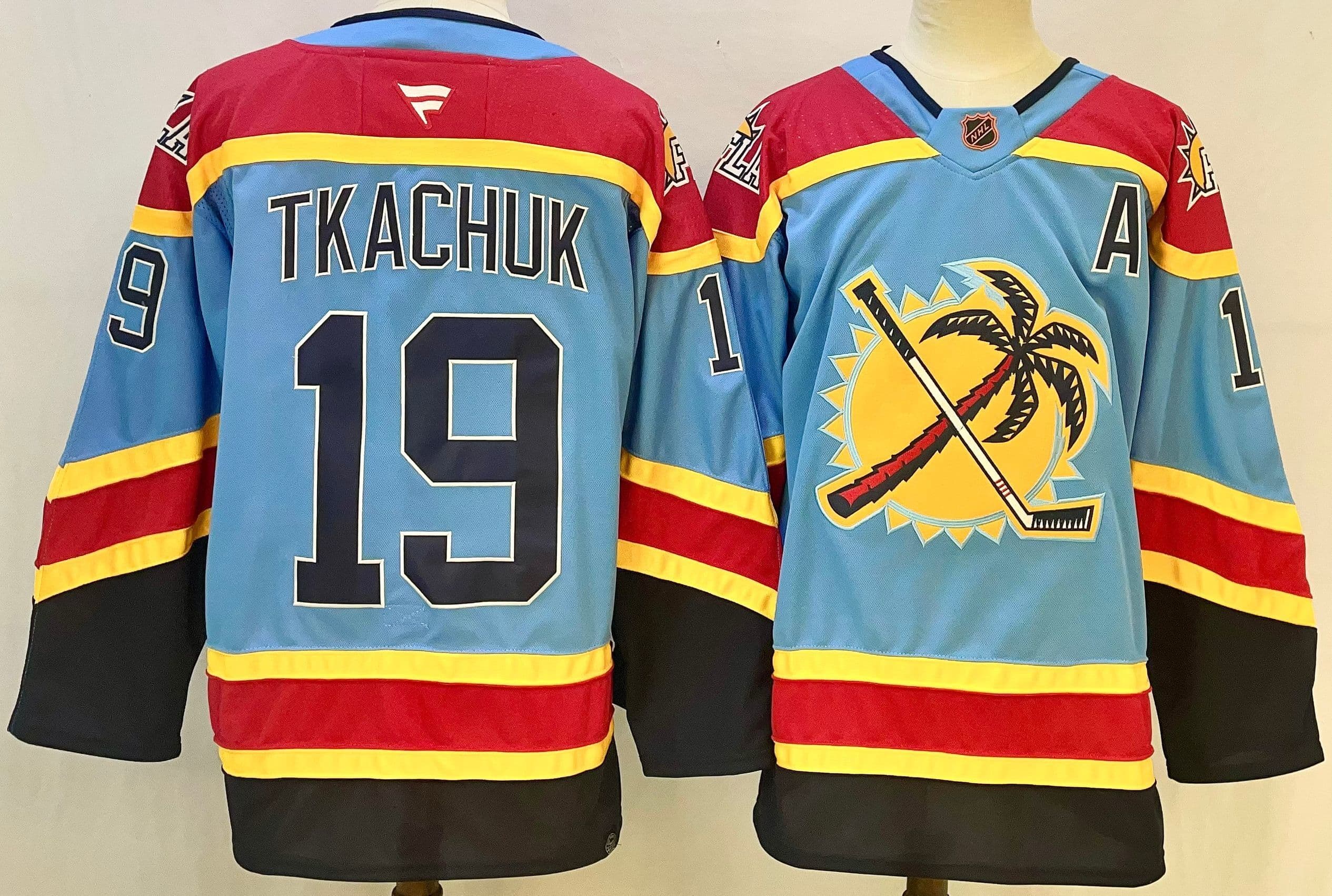 Men's  Florida Panthers  Jersey - All Stitched Matthew Tkachuk 19