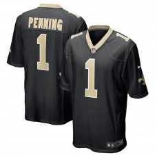 Men's 2022 New Orleans Saints Trevor Penning Nike Black Jersey