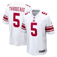 Men's 2022 New York Giants Kayvon Thibodeaux Nike White Jersey