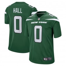 Men's 2022 New York Jets Breece Hall Nike Gotham Green Jersey