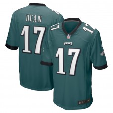 Men's 2022 Philadelphia Eagles Nakobe Dean Nike Green Jersey