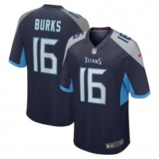 Men's 2022 Tennessee Titans Treylon Burks Nike Navy Jersey