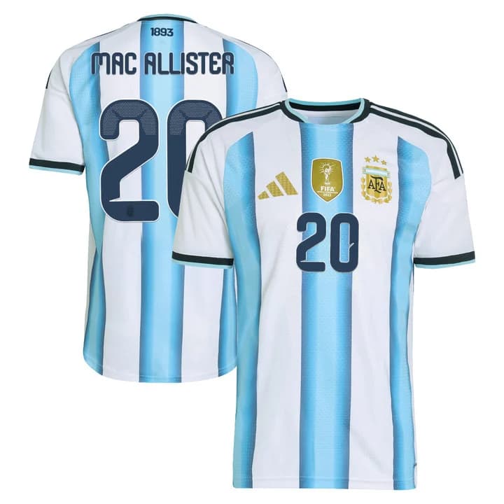 Men's Argentina 2026 National Team Jersey Alexis Mac Allister  20