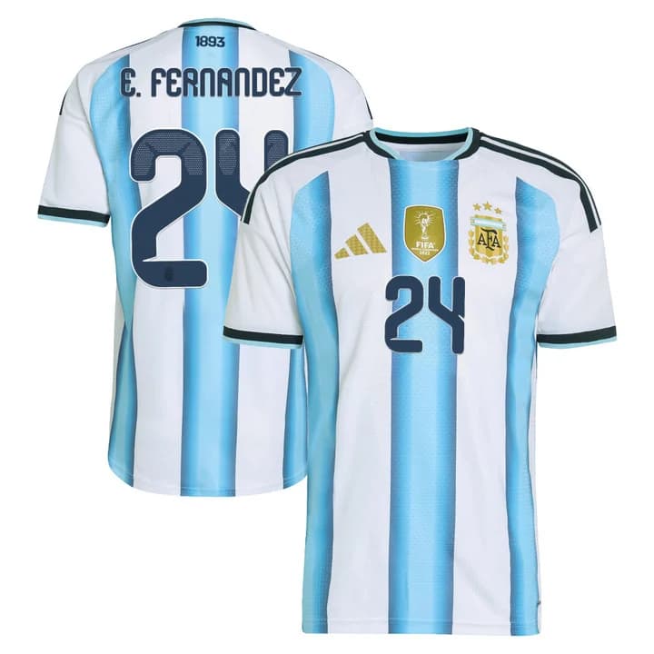 Men's Argentina 2026 National Team Jersey Enzo Fernandez   24