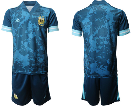 Men's Argentina Blank away Jersey