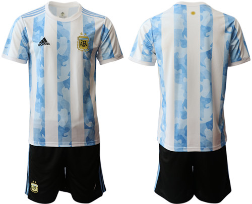 Men's Argentina Blank home Jersey
