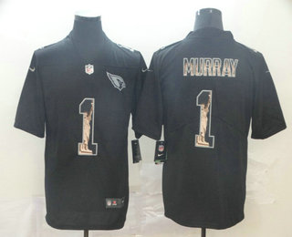 Men's Arizona Cardinals #1 Kyler Murray Black Statue Of Liberty Stitched NFL Nike Limited Jersey