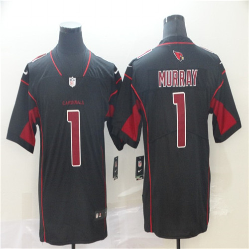 Men's Arizona Cardinals #1 Kyler Murray Nike Black 2nd Alternate Color Rush Legend Stitched Jersey