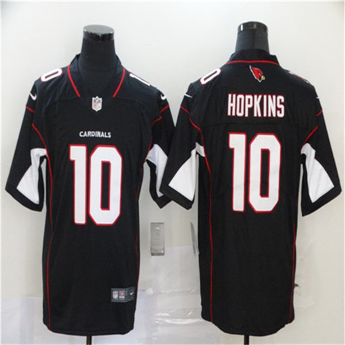 Men's Arizona Cardinals #10 DeAndre Hopkins Nike Alternate Black Vapor Untouchable Stitched Jersey
