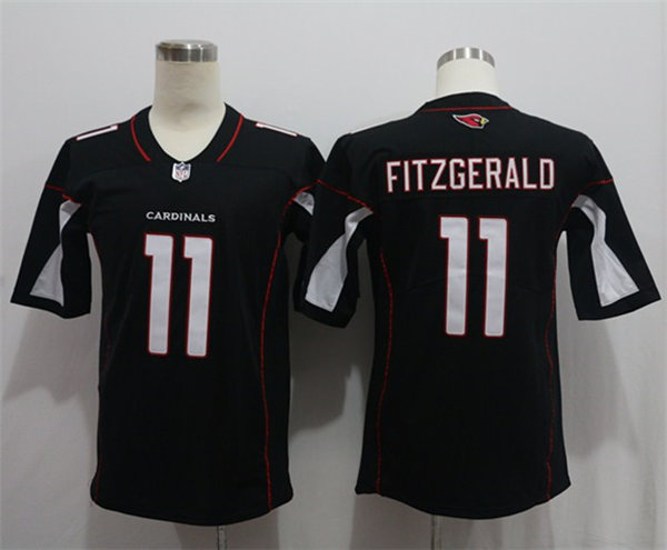 Men's Arizona Cardinals #11 Larry Fitzgerald Nike Alternate Black Vapor Untouchable Jersey