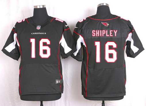 Men's Arizona Cardinals #16 Jaxson Shipley Black Alternate NFL Nike Elite Jersey